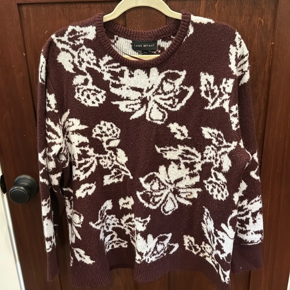 Lane Bryant Sweaters - Lane Bryant floral sweater size 18/20